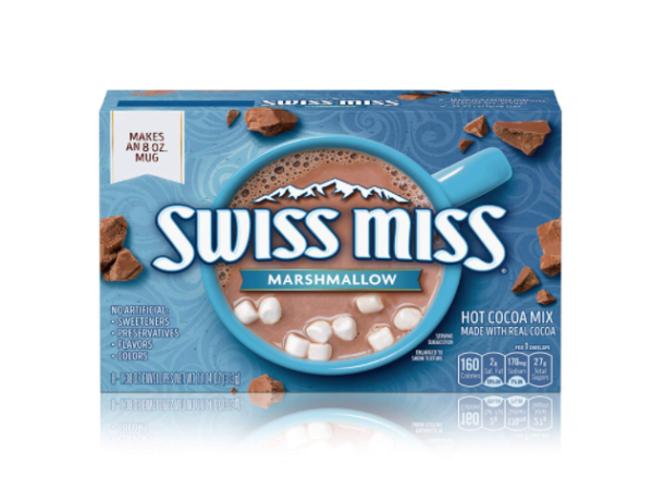 Chocolate quente Swiss Miss sabor Marshmallow