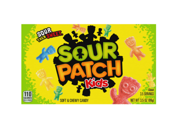 Sour Patch Kids - doce macio e mastigável