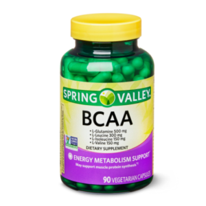 BCAA – Spring Valley (90 cápsulas vegetarianas)