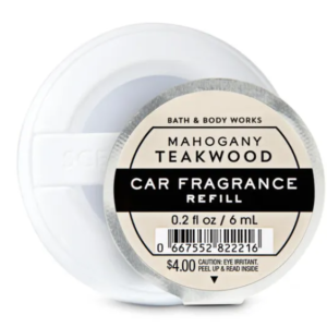 Essência de carro Mahogany Teakwood - Bath & Body Works