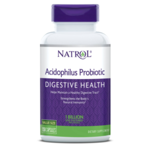 Probiótico para saúde digestiva Natrol - 150 cápsulas