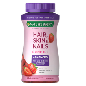 Hair, Skin & Nails 140 gomas (2x mais biotina)
