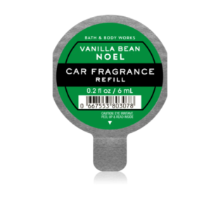 Essência de carro Vanilla Bean Noel - Bath & Body Works