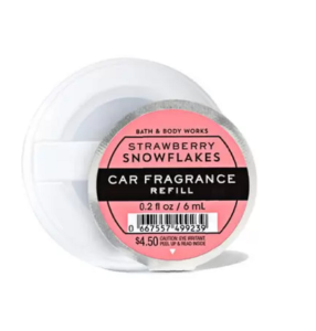 Essência de carro Strawberry Snowflakes - Bath & Body Works