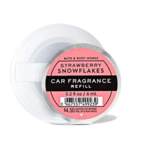 Essência de carro Strawberry Snowflakes - Bath & Body Works